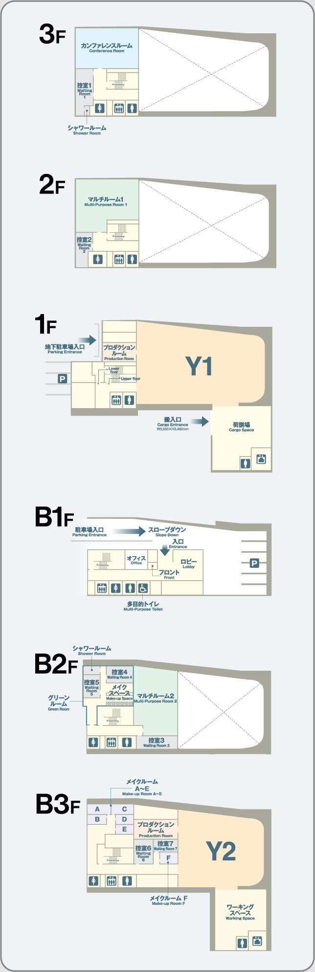 フロアガイド図