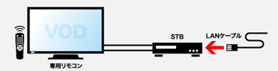 STBレスVODシステム